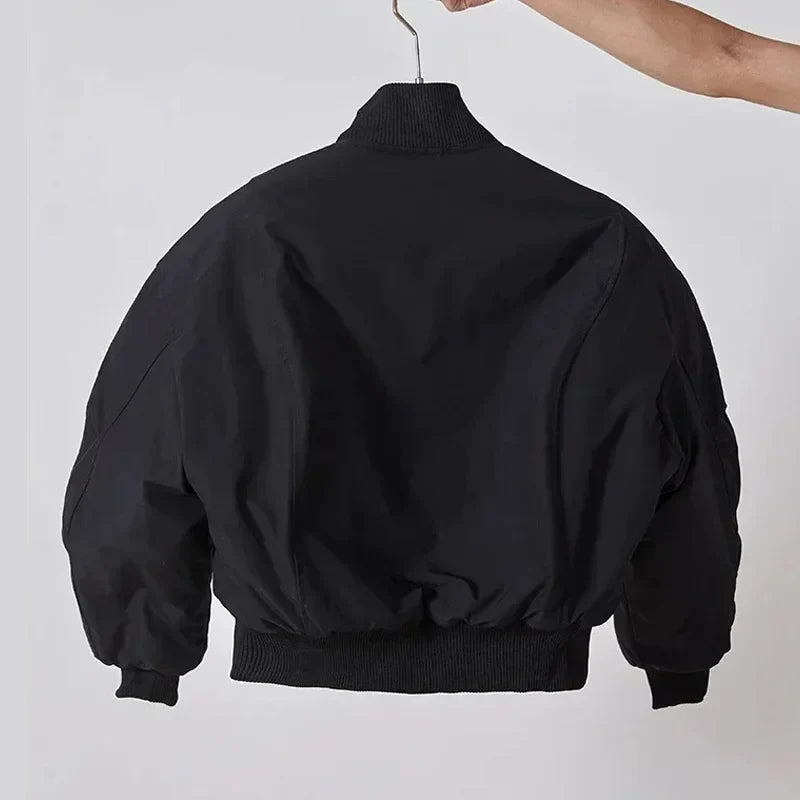 Korean Style Padded Winter Bomber Jacket