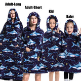 Oversized Blanket Family Matching Hoodie