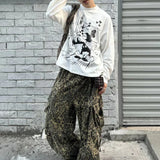 Mickey Cartoon Graphic Long T-Shirt