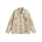 Washed Motorcycle Denim Jacket