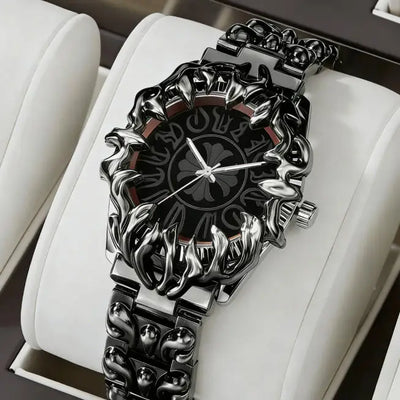 Gothic Quartz Wrist Vintage Watch