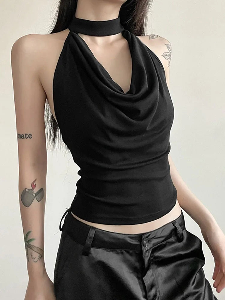 Solid Color Simple Casual Top