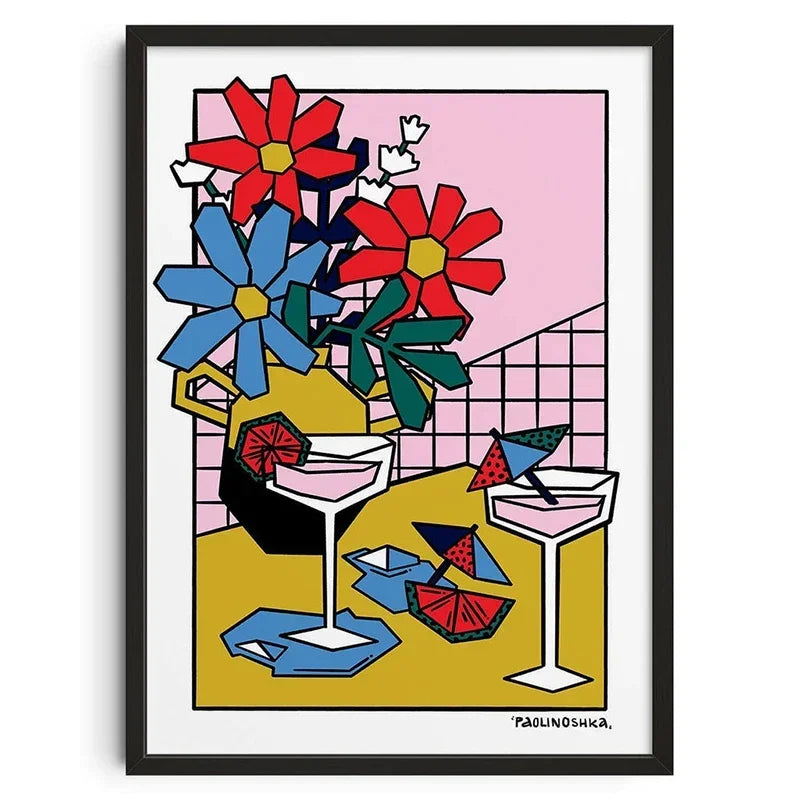 Retro Abstract Soul Classic Wall Art