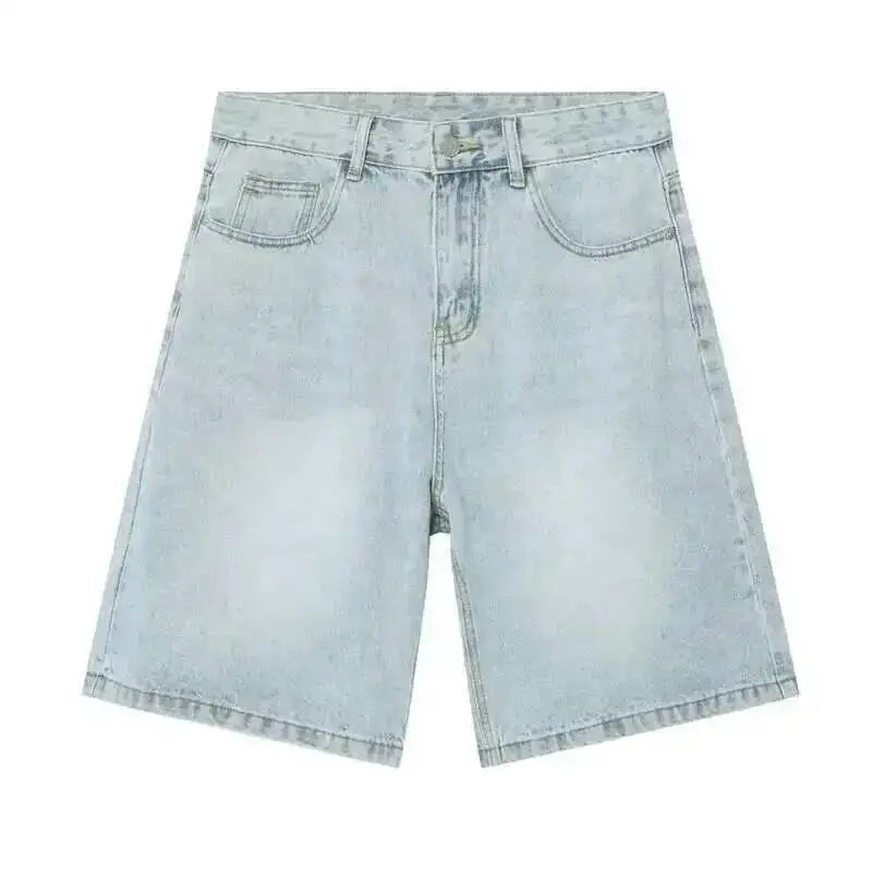 Y2K Gray Denim Shorts
