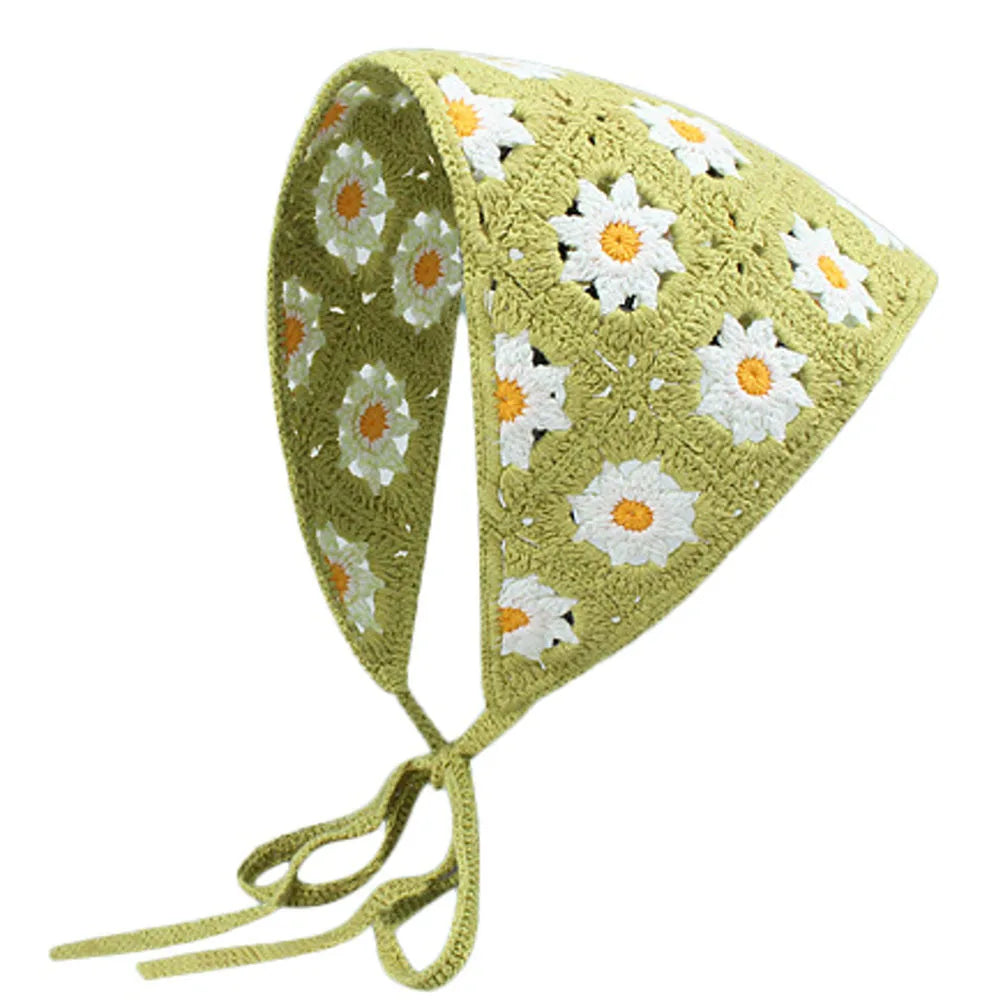 Summer Concert Crochet Head Bandana