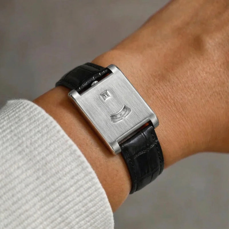 Reloj de Cuarzo de Lujo para Hombre, Reloj de Pulsera de Negocios a la Moda con Fecha, de Gama Alta, Novedad de 2026