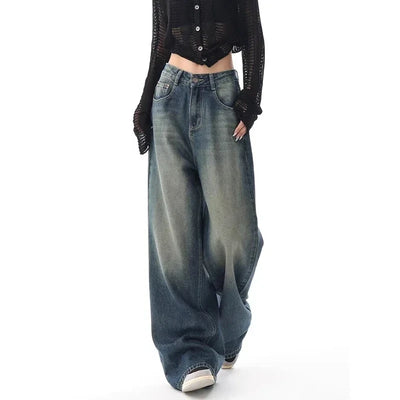 Y2K Washed Baggy Jeans