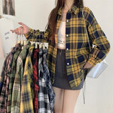 Stylish Black Plaid Flannel Jacket T-Shirt