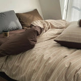 Cotton Colored Woven Jacquard Slanted Bed Sheet