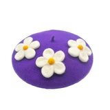 Daisy Crochet Beret