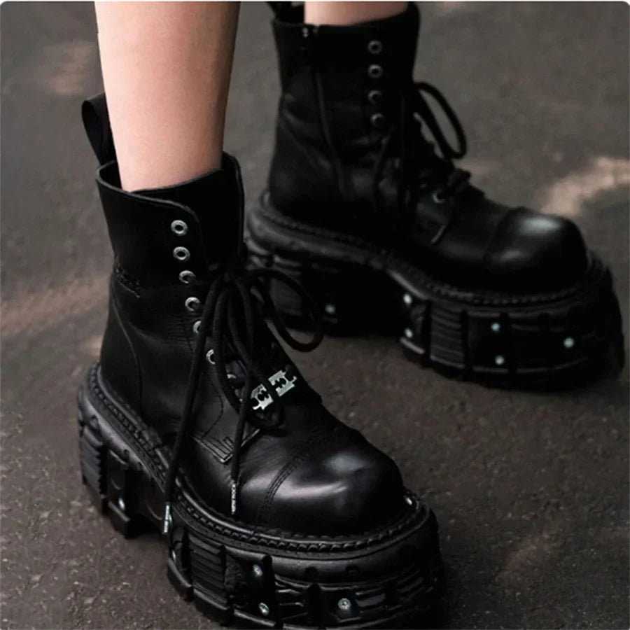 Gothic Women Platform  Boots