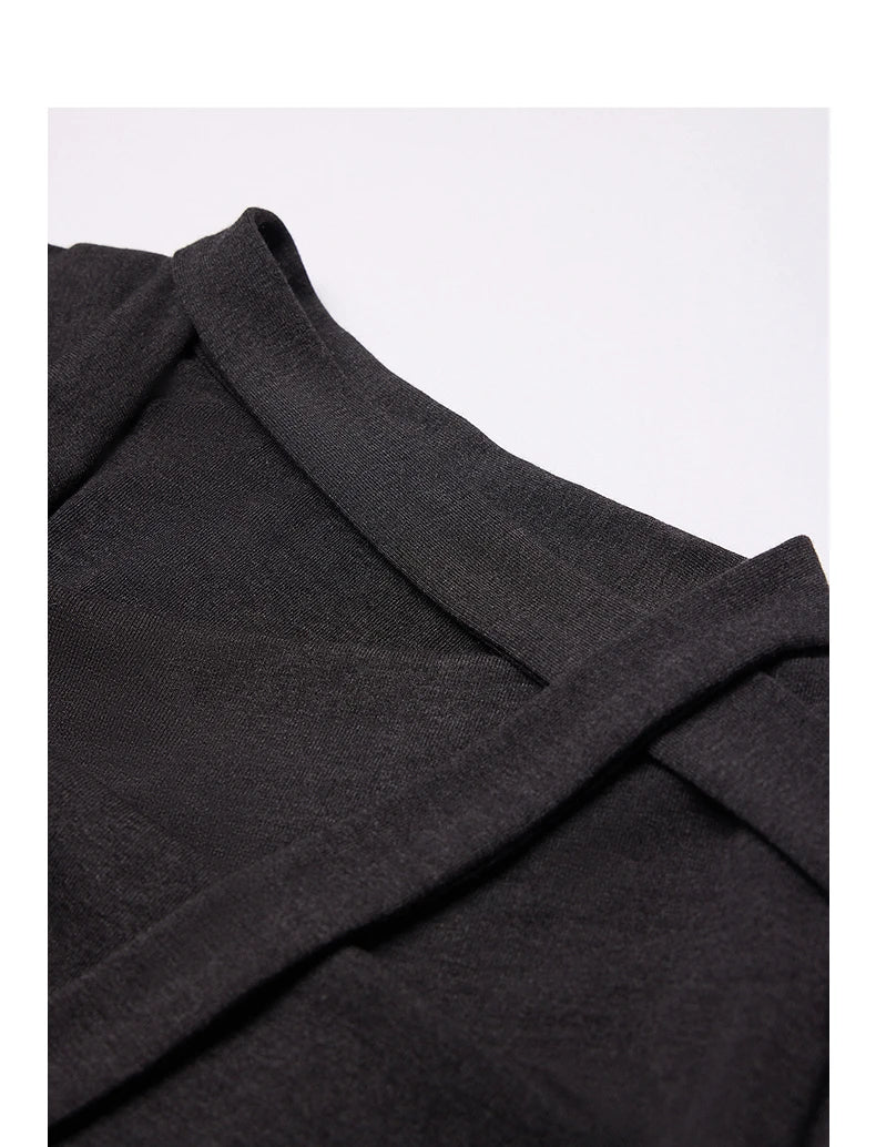 Ribbon Cowl Neck Top