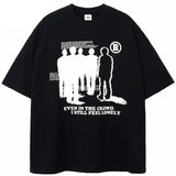 Lonely Shadow Graphic  T-Shirt