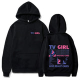 Retro TV Girl Musikalbum Hoodie