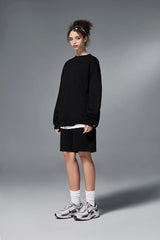 Cozy Minimalist Fleece Crewneck Sweatshirt