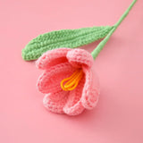 Vintage Tulips Crochet Flowers Handmade