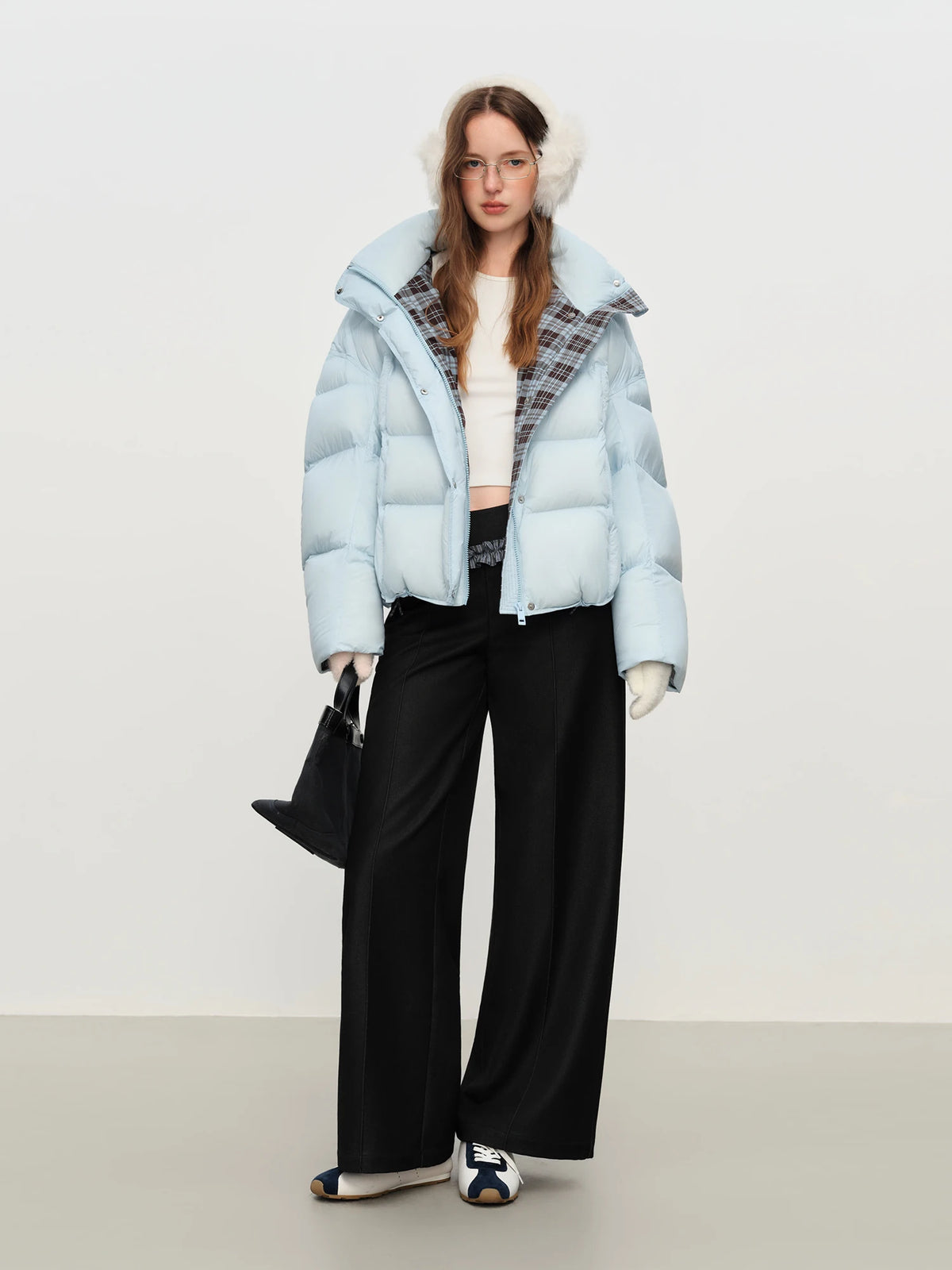 Padded Cropped Puffer Jacket