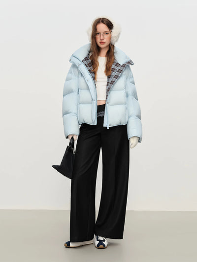 Padded Cropped Puffer Jacket