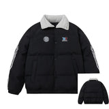 Chaqueta acolchada ligera a rayas para invierno