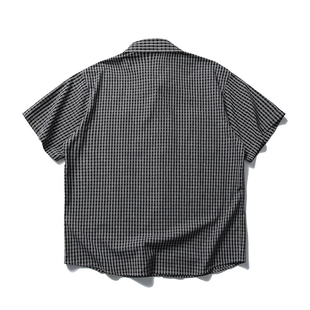 Cityboy Plaid Cotton Short Sleeve Shirt