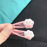Cat Paws Cartoon Hairpins
