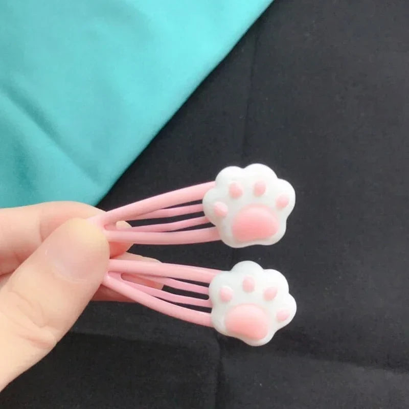 Cat Paws Cartoon Hairpins