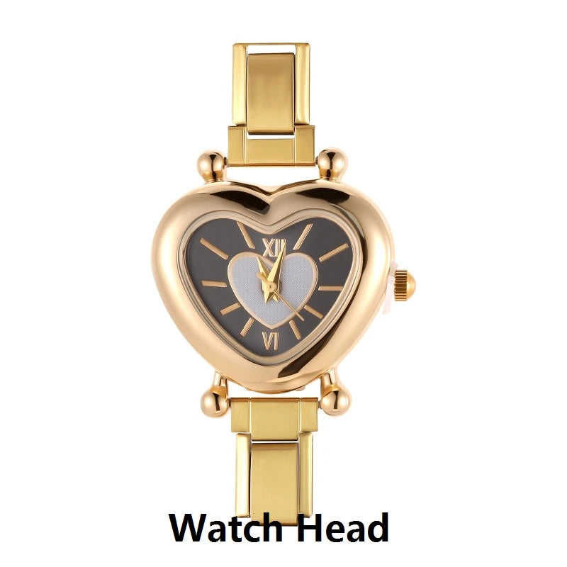 Heart Simple Stainless Steel Watch