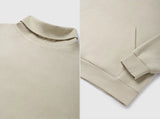 High Neck Fleece Sweatshirt