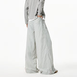 Gestreifte weite Hose