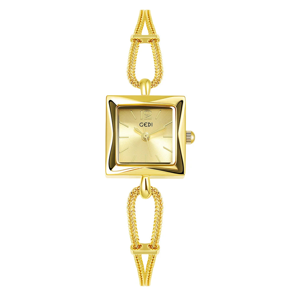 Square Woman Simple Bracelet Watch