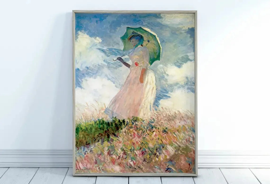 Monet Abstract Landscape Art