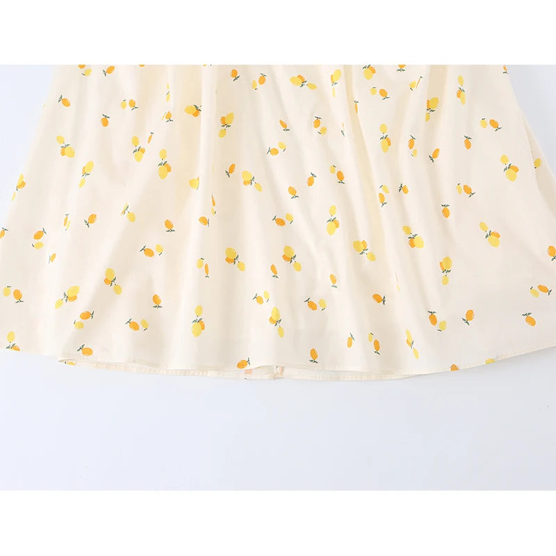 Floral Print Halter V Neck Midi Dress