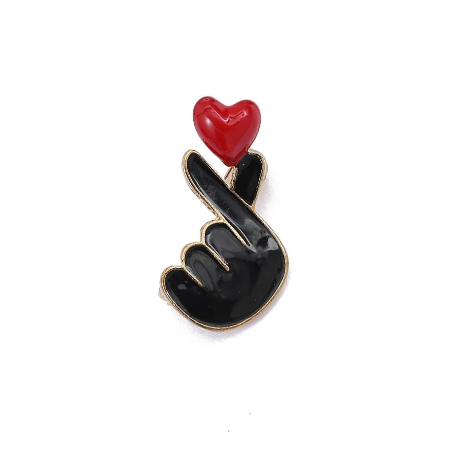 Heart Enamel Pin