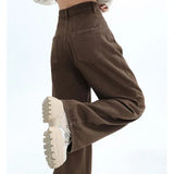 Warm Wide Leg Thermal Jeans