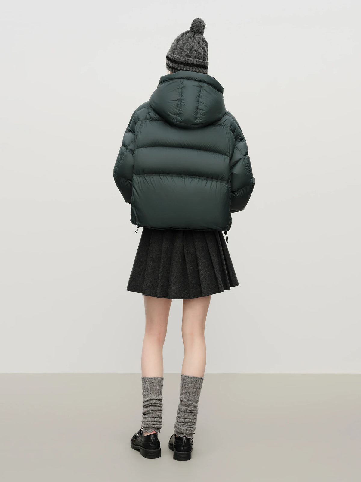 Padded Cropped Puffer Jacket