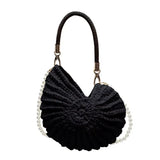 Handmade Shell Knitted Crochet Crossbody Shoulder Bag