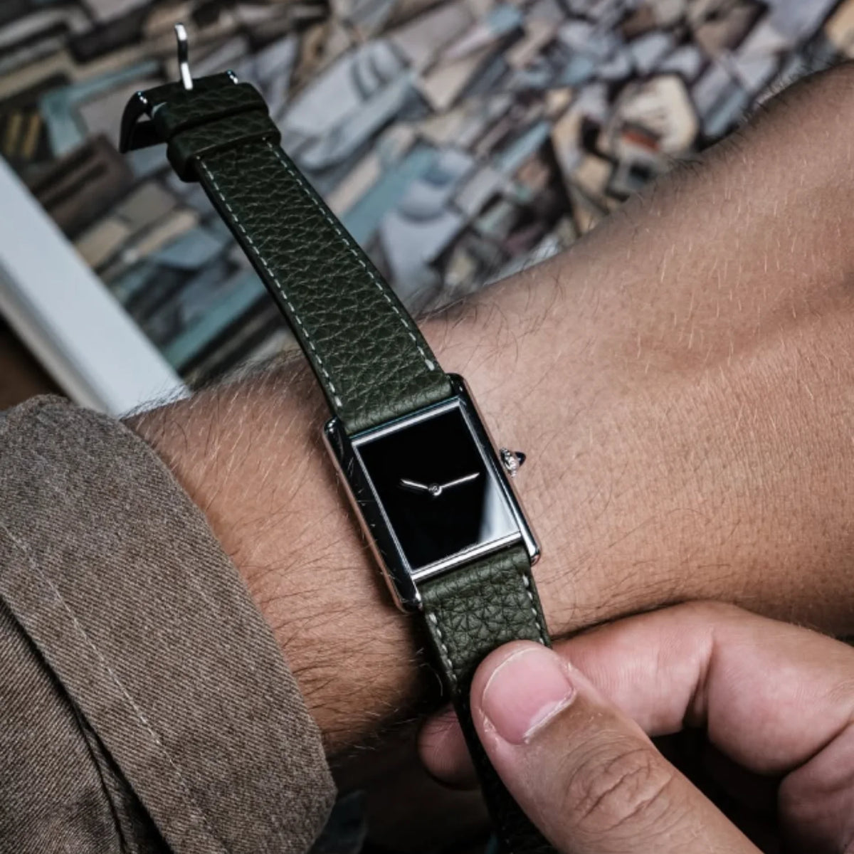 Men's Luxury Leather Watch