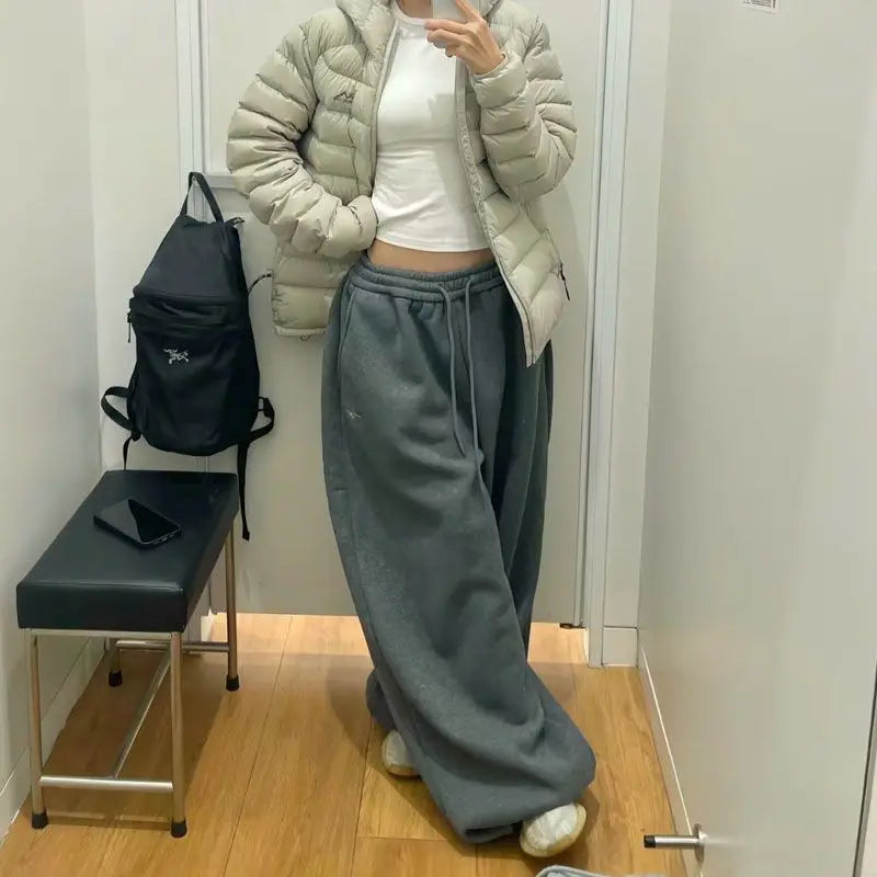 Super Wide Leg Women's Sweatpants