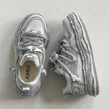 Y2K Dirty Punk Skater Sneakers