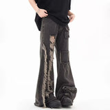 Y2K Ripped Loose Jeans