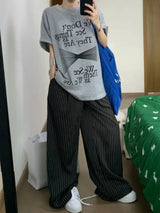 Y2K Plaid Women's Wide Leg Pants
