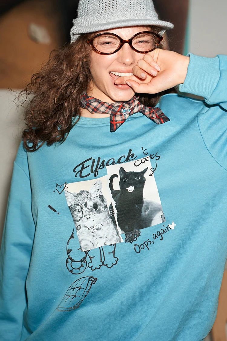 Graphic Cute Autumn Sweatshirts