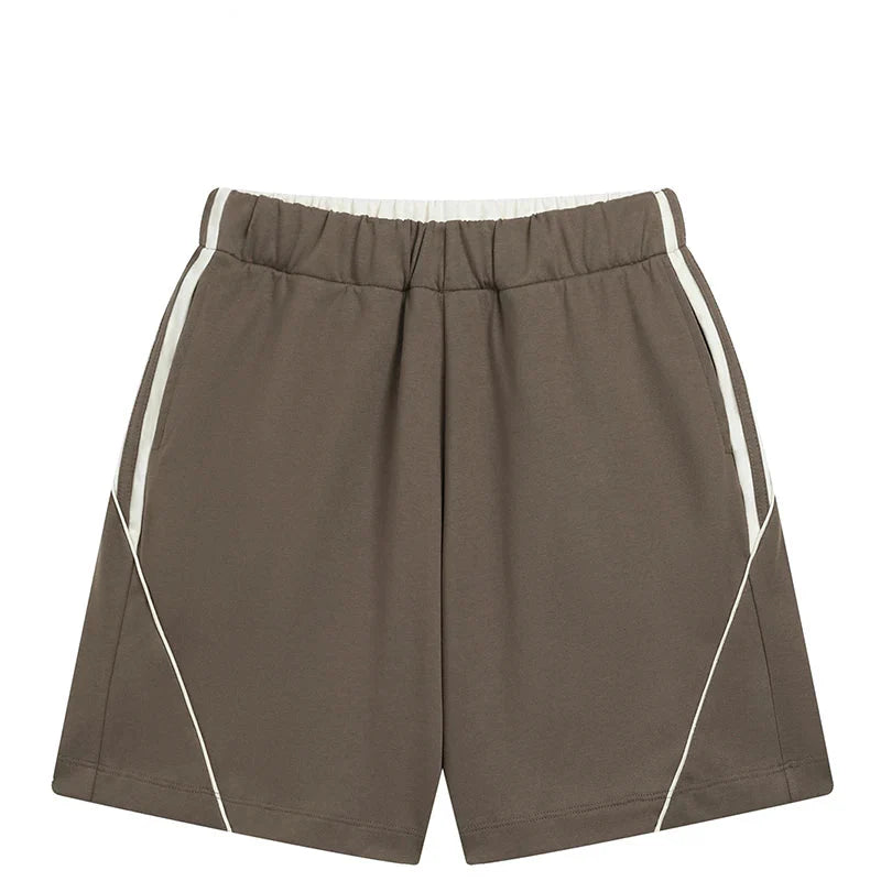 Varsity Patchwork Baggy Short