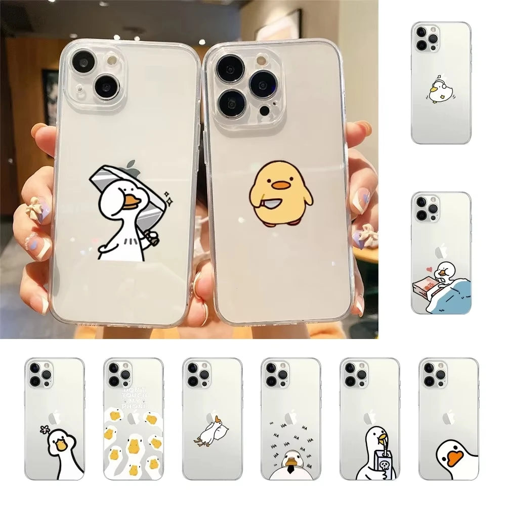 Funny Duck iPhone Case