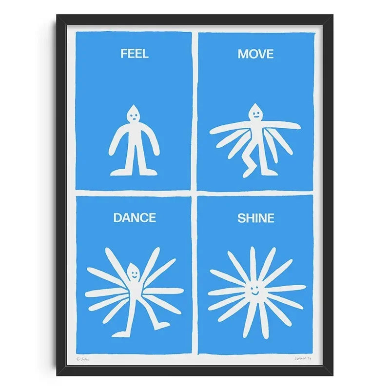 Retro Abstract Soul Classic Wall Art