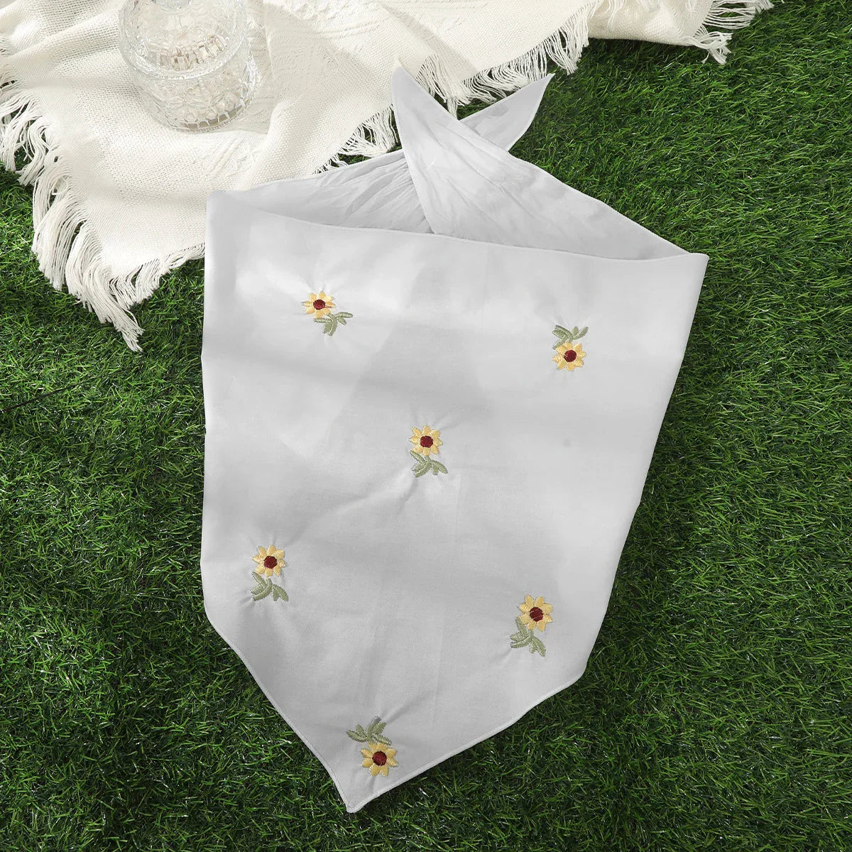 Daisy Pattern Handmade Hairband