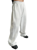 Solid Color Baggy Leags Sweatpants