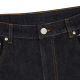 Y2K Blossom Embroidery Straight Leg Jeans