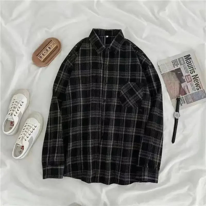 Plaid Shirt Women Long Sleeve