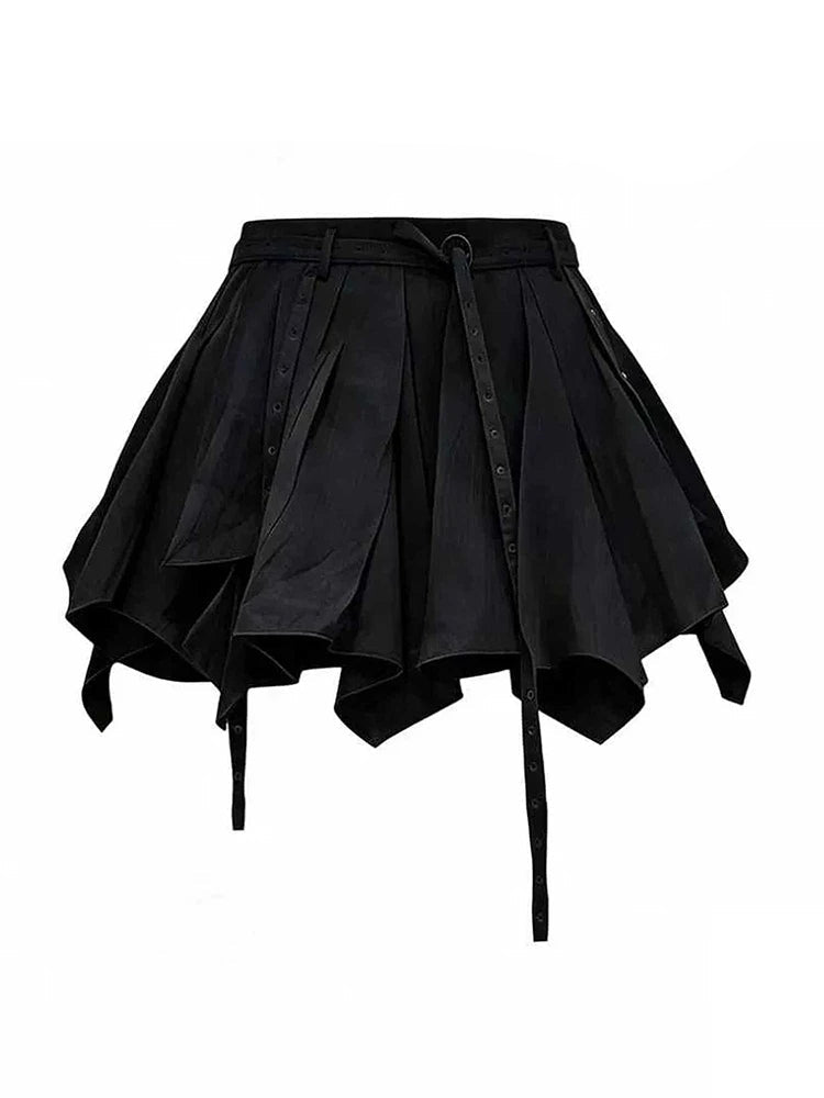 Summer Mini Skirts A-line Irregular Party Skirt